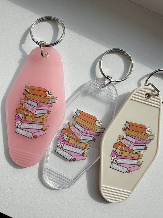 Book Lover Keychain