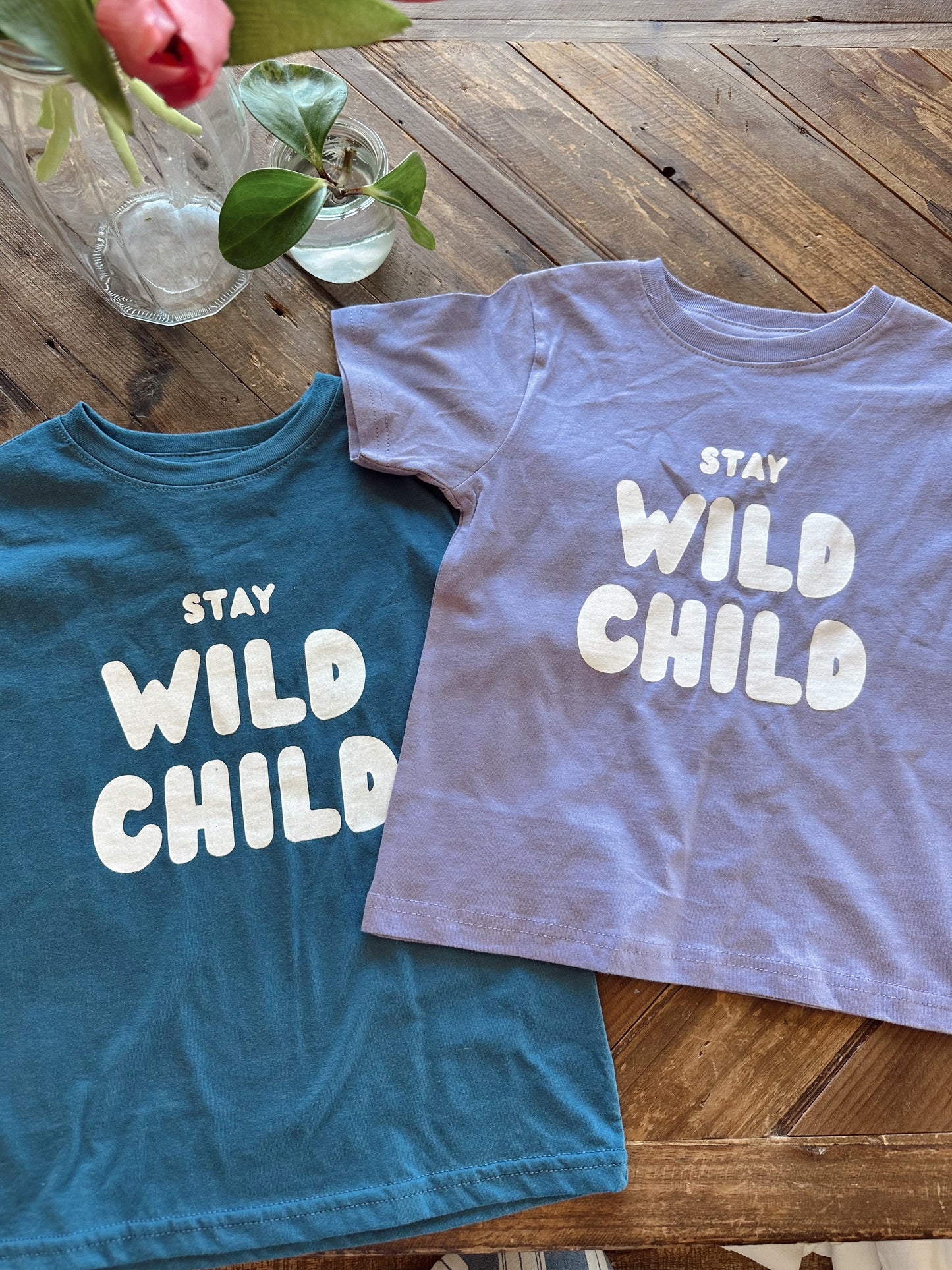 Stay Wild Child tee