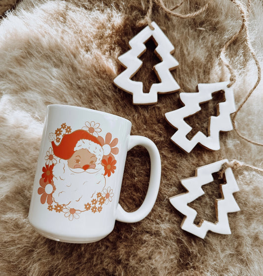Retro Santa Mug