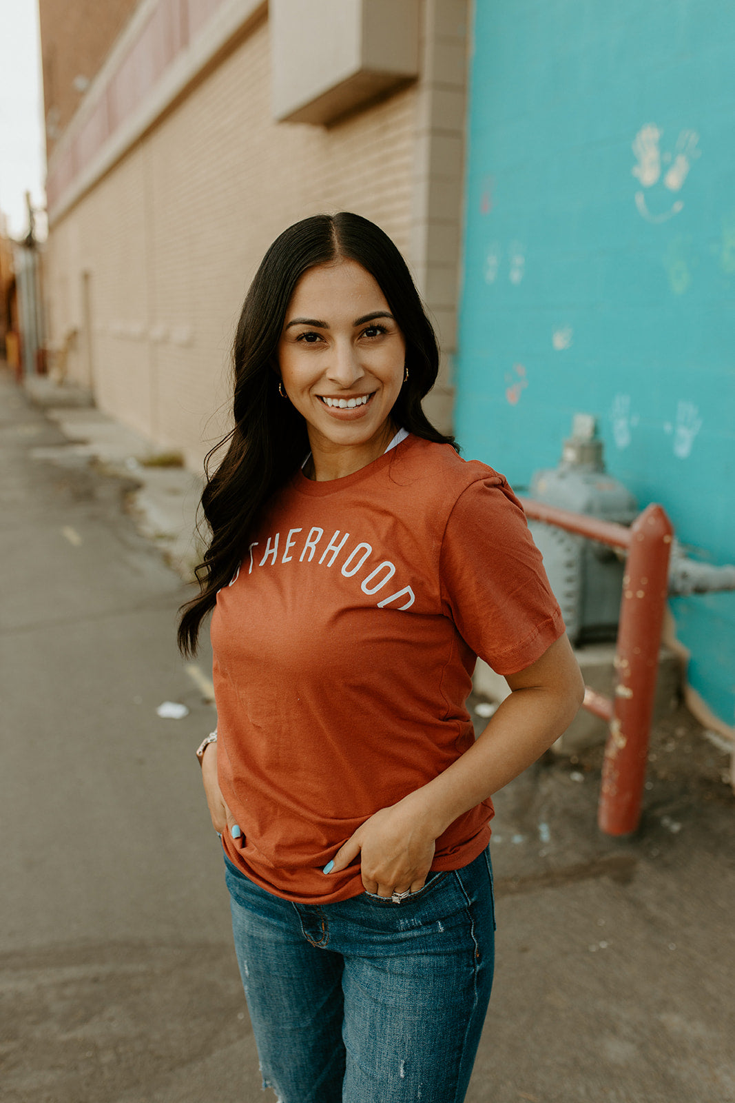 Rust Motherhood Tee