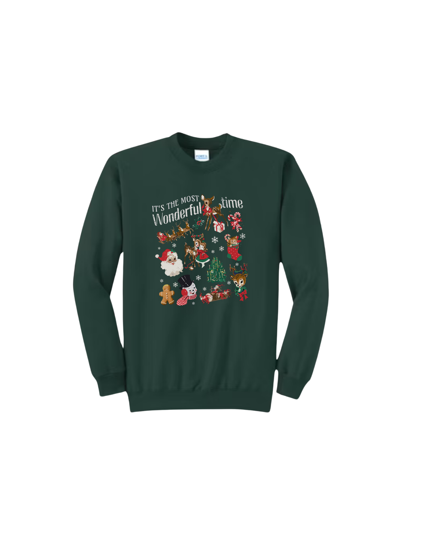 Vintage Vibes Christmas Crewneck