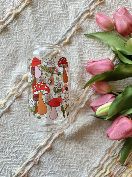 Mushroom Floral Cup