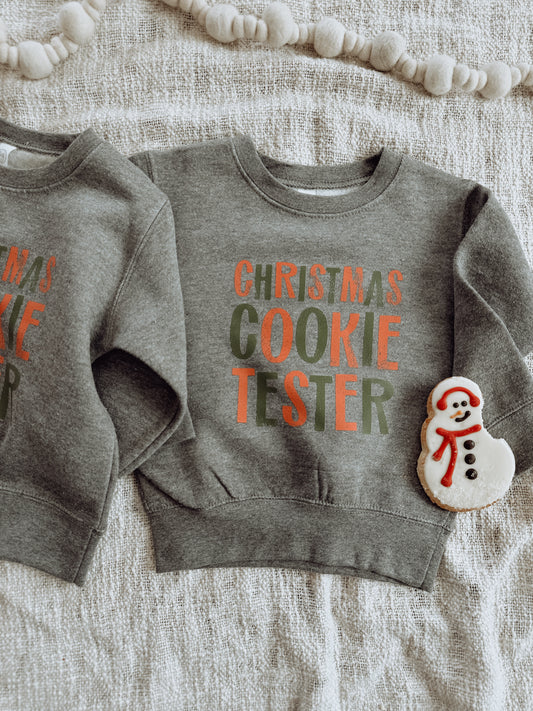 Kids Christmas Cookie Tester