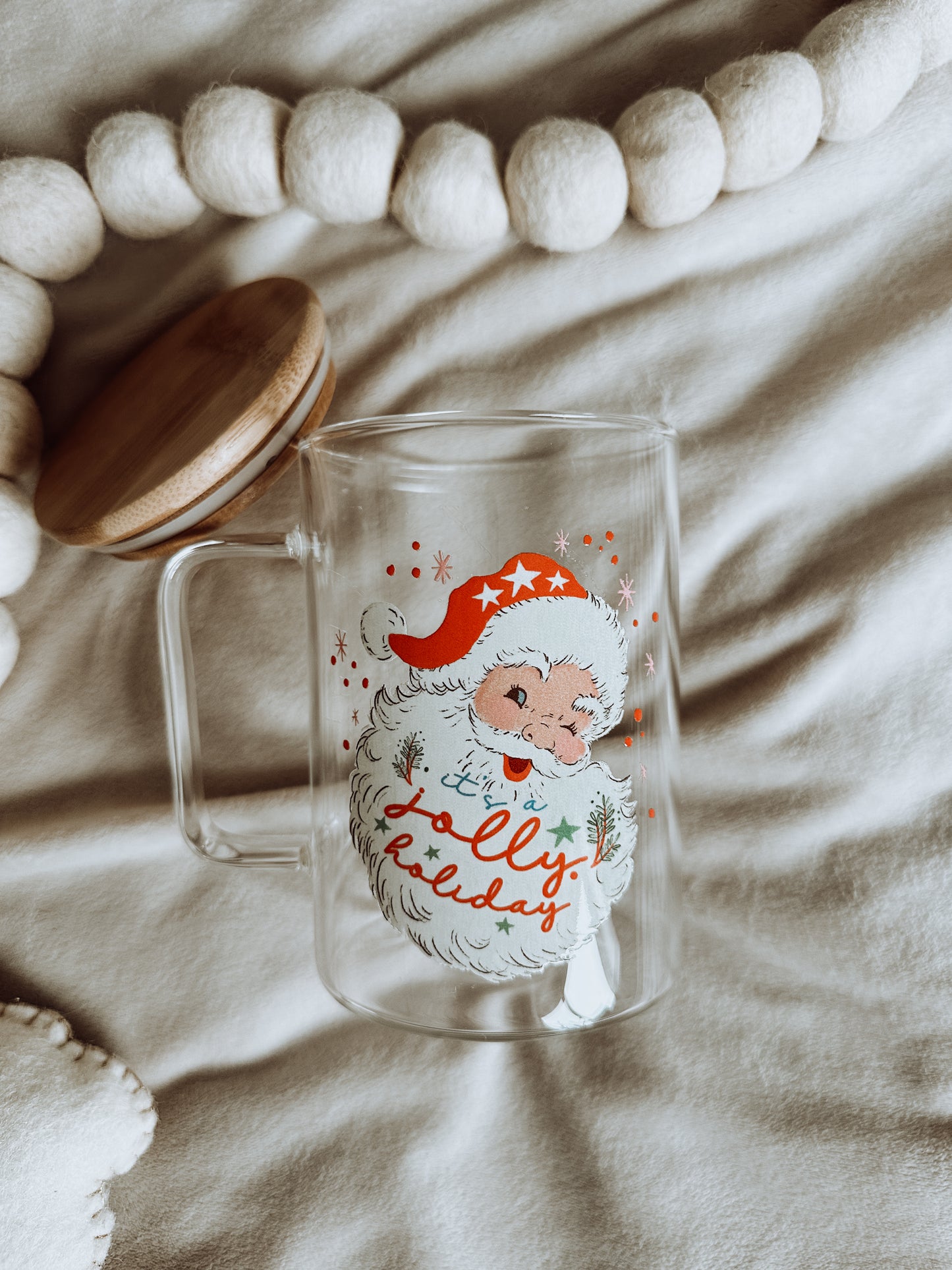 Vintage Santa Mug