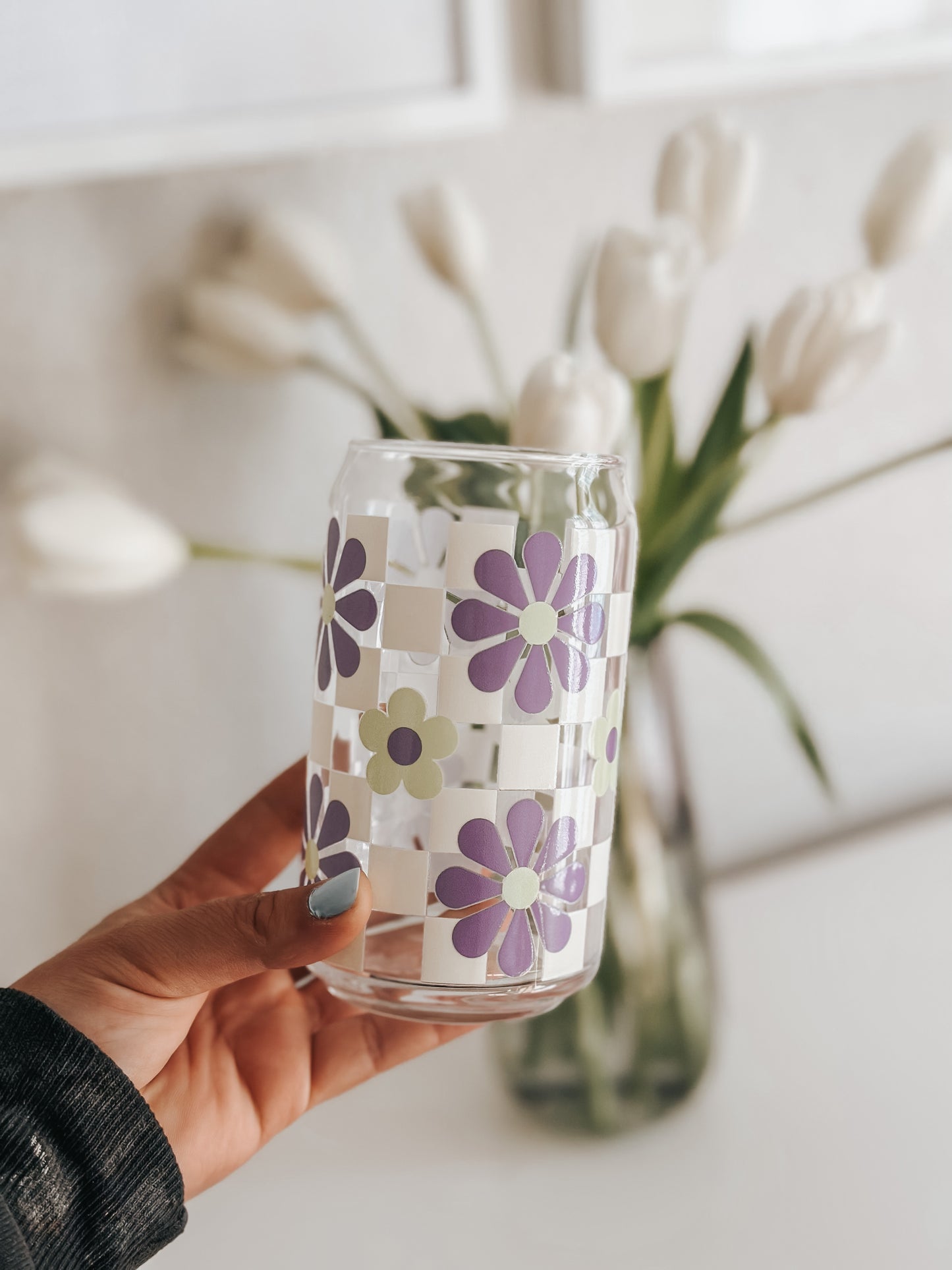 Checkered Floral