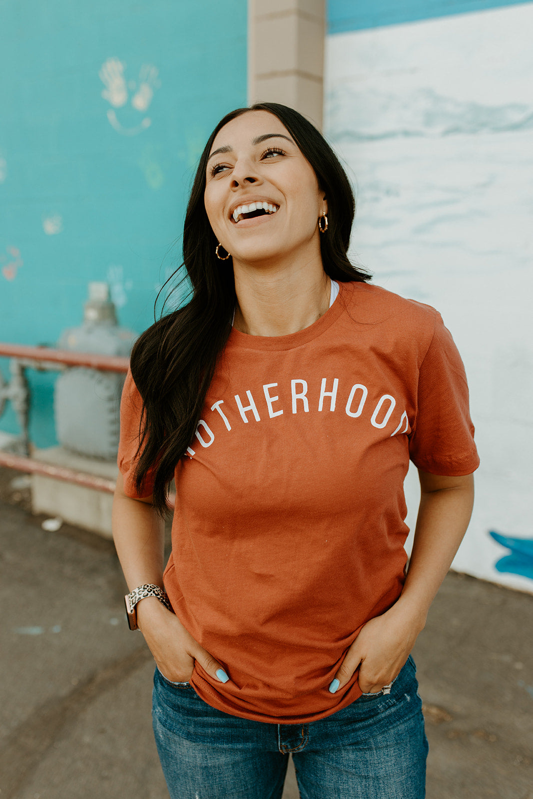 Rust Motherhood Tee